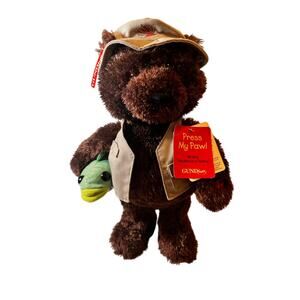 Gund Boris the Animated Fishing Bear, sings "Hooked on‎ a Feeling."